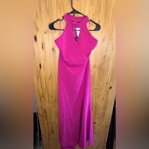 Chic Fuchsia Maxi Dress